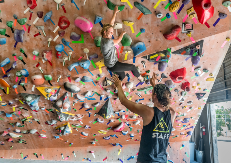 Rock climbing training